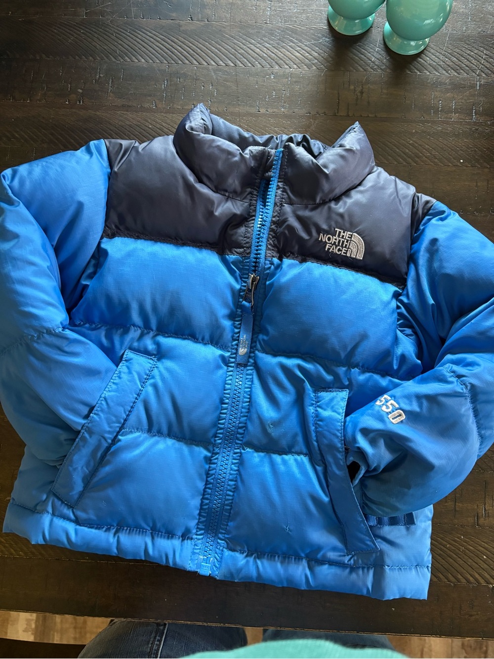 The North Face Blue Toddler Puffer Jacket